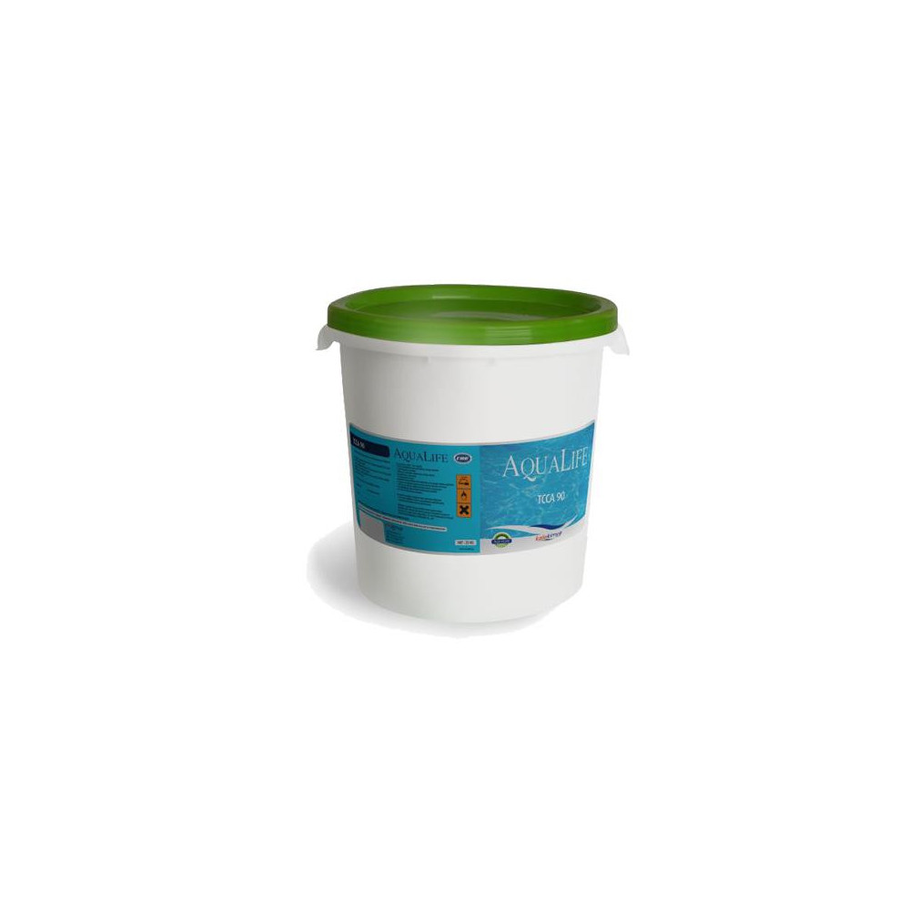 Aqualife Tcca 90 Stabil Aktif Granül Havuz Klor 25 kg