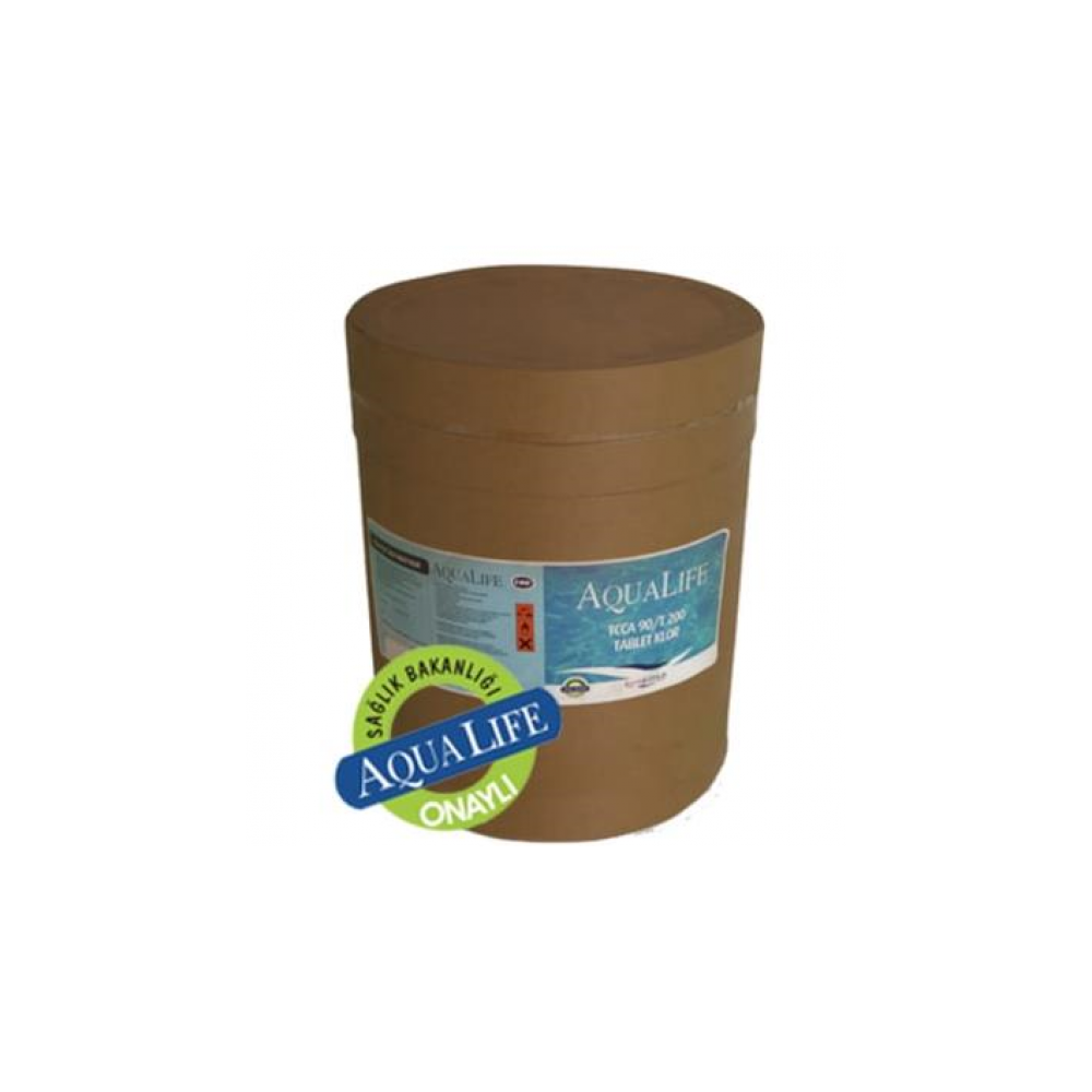 Aqualife Tcca 90 Stabil Aktif Granül Havuz Klor 50 kg