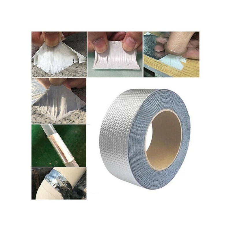 Süper Güçlü Su Sızdırmaz Çamur Bant Sakız Bant Tamir Çatlak Boru Bandı 48 mm x 15 metre