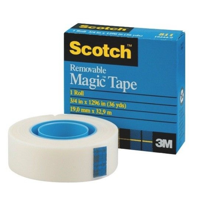 3M Scotch 811 Removable 19Mm X 33M