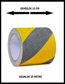 sari-siyah-kaydırmaz bant